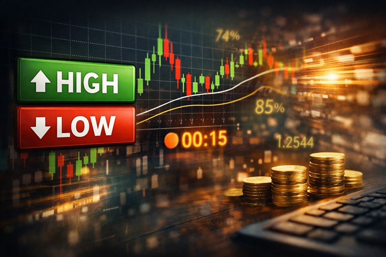 binary options Eye-catching image