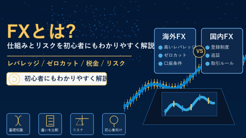FXとは？海外FXを始める前の基本と注意点 