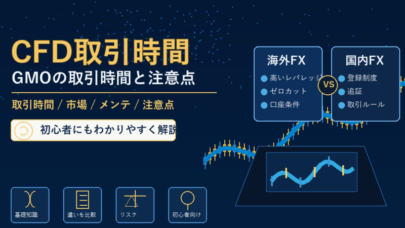 CFD 取引時間 GMOを始める前の注意点と選び方 